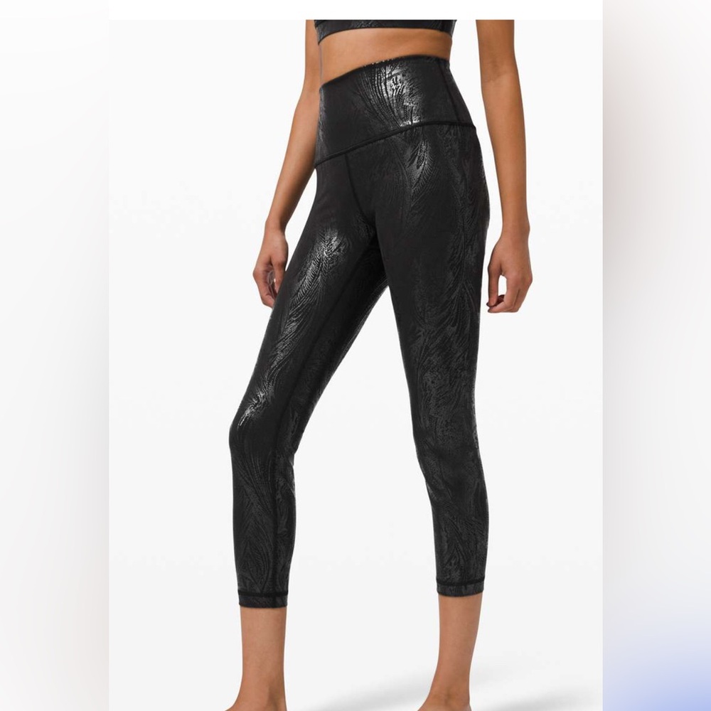 Lululemon Wunder Under High-Rise Crop 23" *Shine